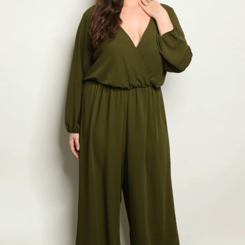Jumpsuit in Olive